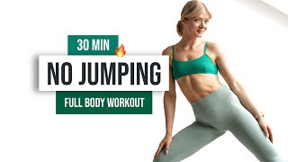 DAY 5 Back to Basics  30 MIN FULL BODY NO JUMPING  ABS Workout  No Equipment [upl. by Almap]