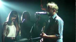 Bon Iver and The Staves  reStacks  Wembley Arena  081112 [upl. by Bellew]