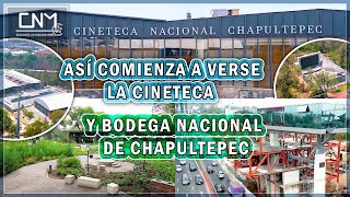 Casi al 90 la Cineteca y Bodega Nacional de Chapultepec y el Cablebús Línea 3 de Chapultepec CDMX [upl. by Scheld180]