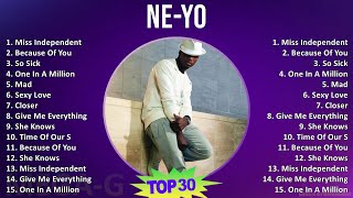 NeYo 2024 MIX Playlist  Miss Independent Because Of You So Sick One In A Million [upl. by Bourne]