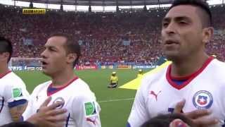 Chile El Himno más Hermoso del Mundo  Estadio Maracaná [upl. by Nairadas]