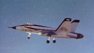 Northrop YF17 First Flight [upl. by Alaj]