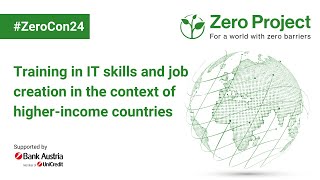 ZeroCon24 Training in IT skills and job creation in the context of higherincome countries [upl. by Aivatal]