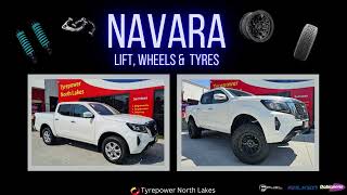 Nissan Navara gets a Lift UCAs Wheels and Tyres [upl. by Ahsata]