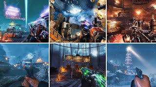 Zombie Chronicles 2 Gameplay BO3 All Maps [upl. by Niad]