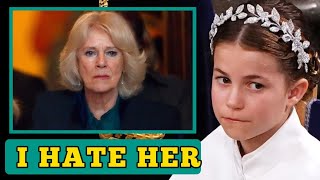 HATRED🛑 Princess Charlotte wants to leave the Royal family as Queen Camilla makes her uncomfortable [upl. by Adelia269]