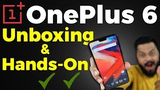 OnePlus 6 Unboxing amp Quick HandsOn [upl. by Trefler]