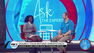 Jackson Hewitt offering Double Your Refund Sweepstakes and a free coffee [upl. by Carolyn816]