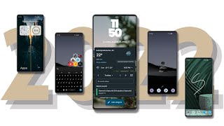 5 AMAZING amp UNIQUE Android Launchers  2022 [upl. by Kcod]