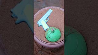 Metal Casting EP 685  molding  making toy gun and ball molding  metal making  Experiment [upl. by Nesbitt36]