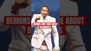 Demons don’t care about documents by Prophet Uebert Angel shortsfeed uebertangel preacherboytv [upl. by Sirraj617]