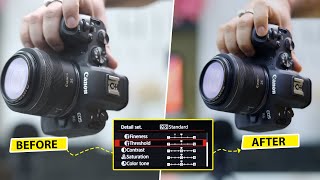 Top Camera Settings To Get Rich Colors amp Sharp Photos [upl. by Noiz393]