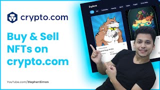 Complete Cryptocom NFT Tutorial to Buy amp Sell your first NFT in Hindi  Stephen SIMON [upl. by Anisah82]