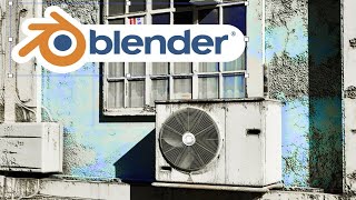 【Blender初心者向け】知識0から始めるblenderチュートリアル1 室外機編 [upl. by Ettezus]