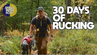 HOW I GOT STRONGER LEGS THROUGH RUCKING [upl. by Jacquetta]