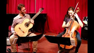 Duo Iberia R Gnattali  Sonata per violoncello e chitarra III movimento Con Spirito [upl. by Demb]