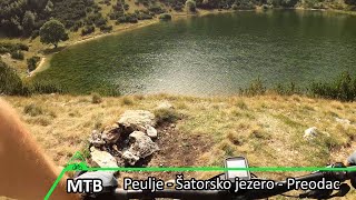 MTB Peulje Šatorsko jezero Preodac [upl. by Krishna]