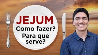 JEJUM TUDO O QUE VOCÊ PRECISA SABER PARA JEJUAR CORRETAMENTE  Pastor Antonio Junior [upl. by Ainerol]