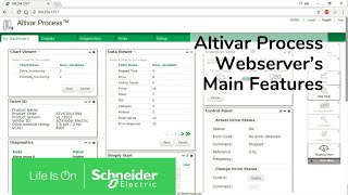 Altivar Process What are the Webservers Main Features  Schneider Electric [upl. by Dranreb]