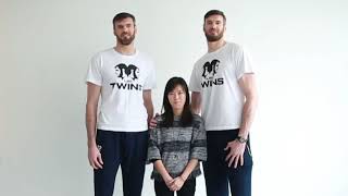 HAPPY CHINESE NEW YEAR FROM THE TALLEST TWINS IN THE WORLD [upl. by Savvas]