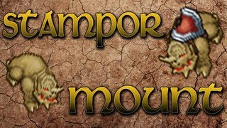 Tibia Como conseguir Stampor Mount  en Español [upl. by Trenna]