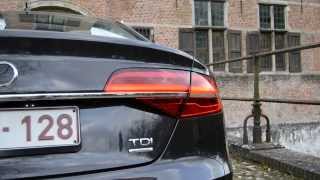 Audi A8 facelift 2014 Matrix LED rear [upl. by Lebisor]