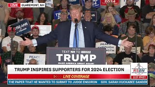 Trump has major cognitive episode during scary rally [upl. by Antonius536]