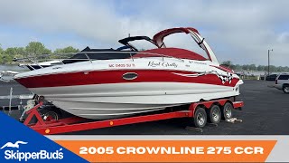 2005 Crownline 275 CCR Boat Tour SkipperBuds [upl. by Daus]