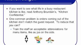 Foodservice Management Lecture 2 [upl. by Eversole]