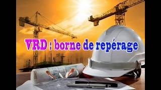 Formation Voiries et réseaux divers VRD  borne de repérage [upl. by Lewanna]