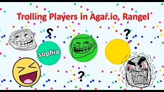 Trolling Players in Agario with Rangel [upl. by Funda923]