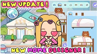 Miga World NEW UPDATE NEW HOME DESIGNERDECORATEBUILD YOUR HOUSE Miga town tocaboca [upl. by Lucien200]