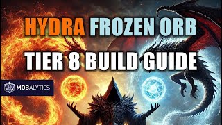 Hydra Winterglass can cook T8s  Build Guide  Diablo 4  S5 Sorcerer [upl. by Berri]