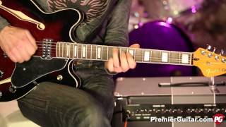 Review Demo  Fender Coronado [upl. by Soneson804]