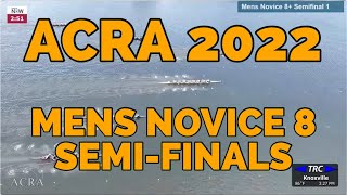 ACRA 2022 MN8 Semifinals  American Collegiate Rowing Association Championships May 21 2022 [upl. by Adnawaj541]