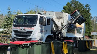 Port Stephens garbage  770 on a rural road [upl. by Leanatan]