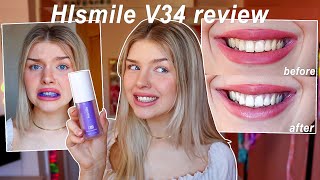 HIsmile V34 colour corrector a very honest review  DONT BUY THE UNTIL YOU WATCH THIS [upl. by Aened845]