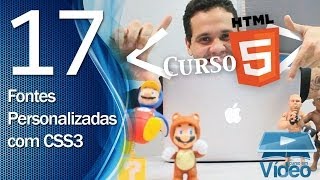 Curso de HTML5  17  Fontes em CSS3  by Gustavo Guanabara [upl. by Derron933]