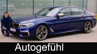 BMW 5 Series M550i FULL REVIEW MPerformance 5er G30 test  Autogefuehl [upl. by Leanard694]