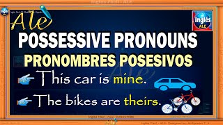 Pronombres Posesivos En Ingles – Possessive Pronouns  Oraciones Con Pronombres Posesivos [upl. by Nomaid]