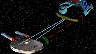 Federation versus Klingon Cadet ships with overloads [upl. by Kee]