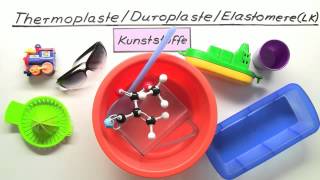 Thermoplaste Duroplaste Elastomere Ihre Eigenschaften und ihre wichtigsten Vertreter LK [upl. by Sivaj868]