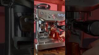 Double Espresso  Barista Express Impress BrevilleSage [upl. by Riedel]