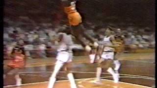 Michael Jordan Shattering The Backboard [upl. by Basilio]