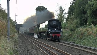 34067 Tangmere’s Day ends in Failure on the Cumbrian Mountain Express 21924 [upl. by Varuag26]