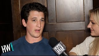 Miles Teller Talks Whiplash amp Divergent Expectations  Sundance 2014 [upl. by Schroeder]