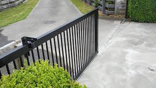 Premier Sliding Gate 1m high 6m wide Uneven driveway [upl. by Nilats]