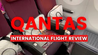 Qantas International Flight Review  Economy Trip report  Melbourne To Los Angelas  Qantas Flight [upl. by Eikceb]