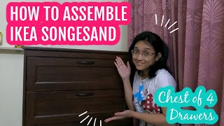 How to Assemble IKEA Malm Chest of 6 Drawers [upl. by Egwin]