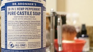 Dr Bronners Peppermint Pure Castile Soap  Review [upl. by Yeliac220]